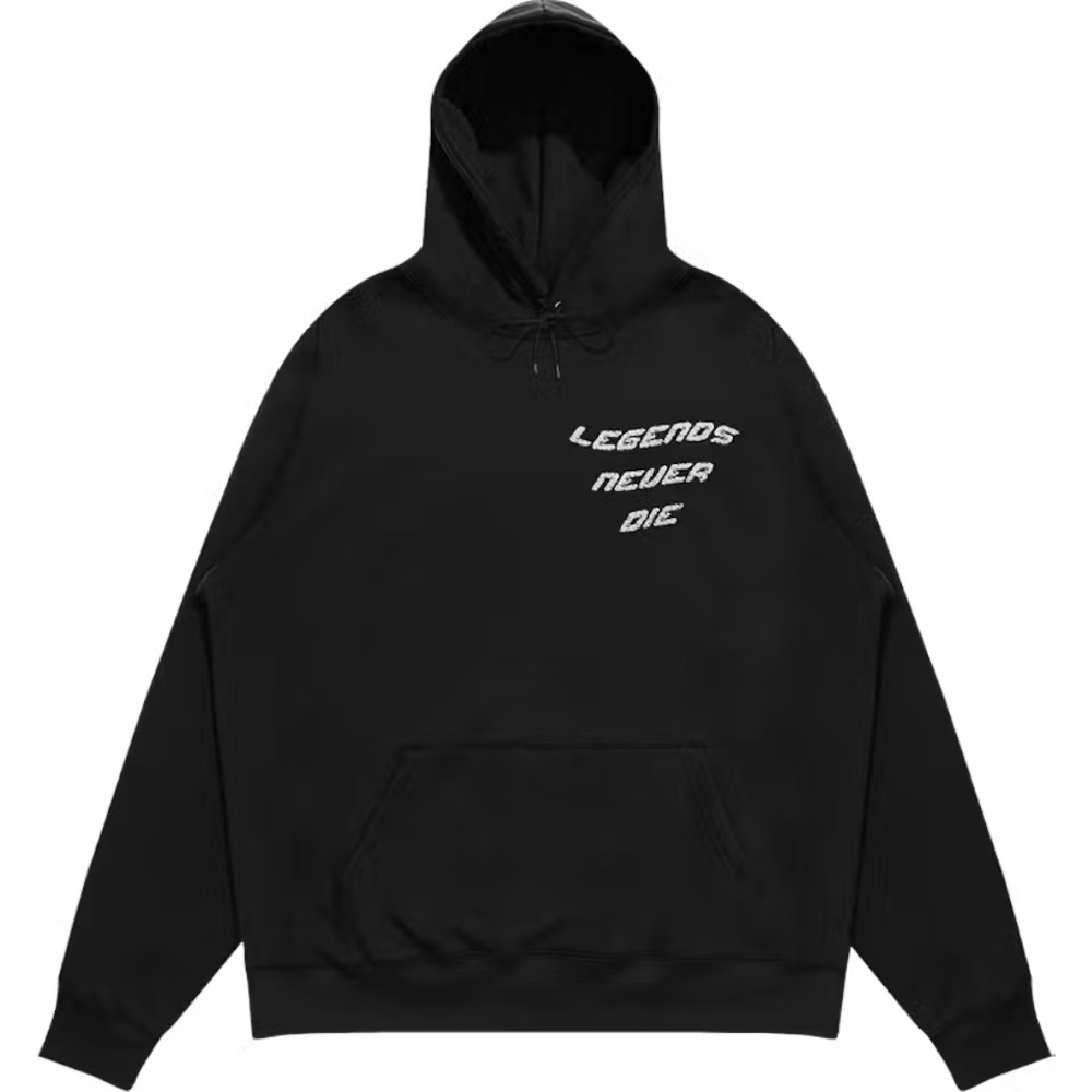 Juice Wrld x Faze Clan Clouds Hoodie Legends Never Die Black Hoodie